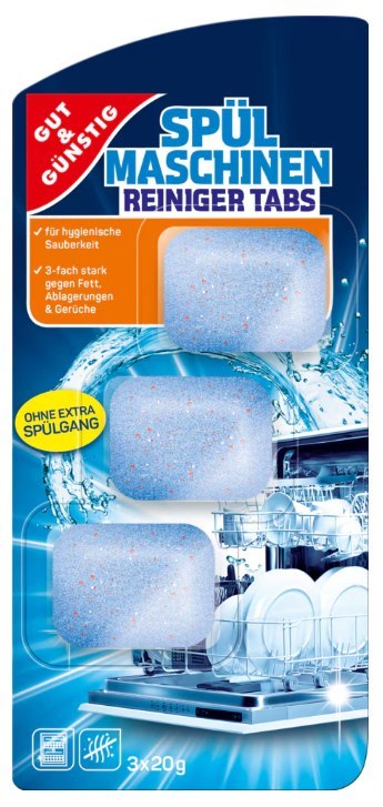 G&G Tabletki do Czyszczenia Zmywarki 3 x 20 g EDEKA ZENTRALE Stiftung & Co. KG