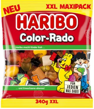 Haribo Color-Rado Maxipack Żelki 340 g Haribo GmbH & Co. KG