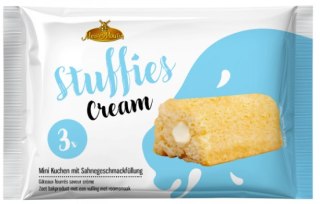 Meister Moulin Stuffies Cream Mini Biszkopty Nadziewane 3 x 45 g GUNZ - Fine european food