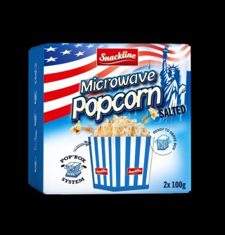Snackline Popcorn Mikro Słony 200 g GUNZ - Fine european food
