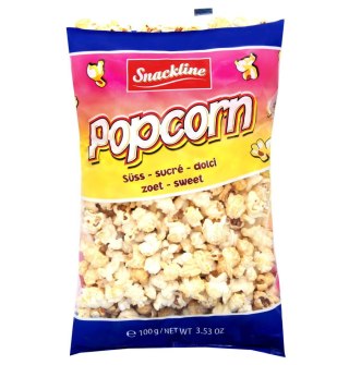 Snackline Popcorn Słodki 100 g GUNZ - Fine european food