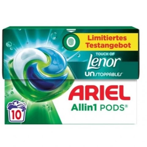 ARIEL kapsułki 3w1 10szt Uniwersal Touch of Lenor do prania