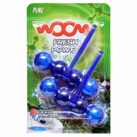 WOOM Zawieszka barwiąca do WC 2x50g pine WOOM Zawieszka barwiąca do WC 2x50g pine