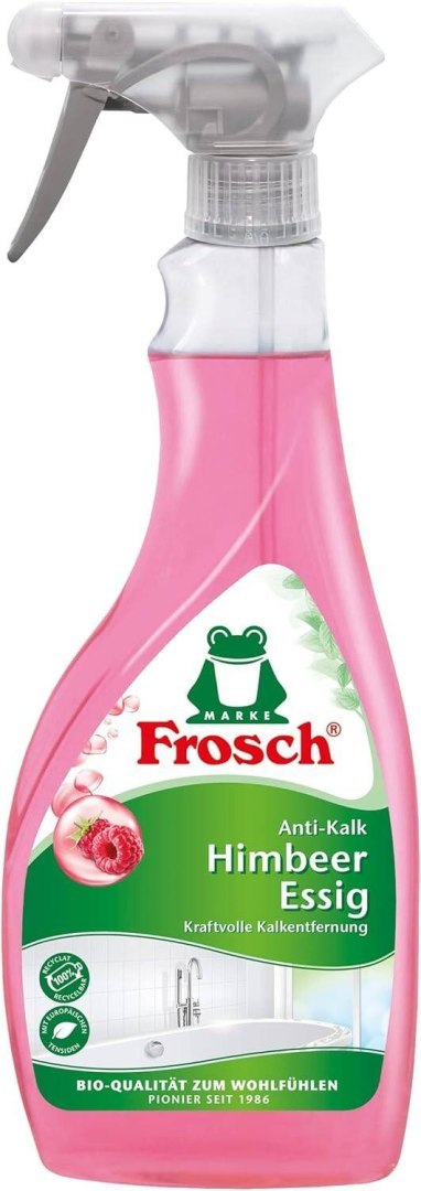 FROSCH 500ml Spray do łazienki Anti-Kalk Himbeer FROSCH 500ml Spray do łazienki Anti-Kalk Himbeer