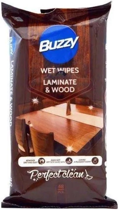 BUZZY Chusteczki nawiliżone do mebli 50sztuk orange