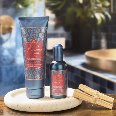 Tesori d'Oriente For Men Legno di Ebano 2 w 1 Szampon i Żel pod Prysznic 250 ml CONTER SRL