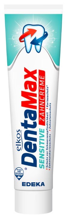 Denta Max Sensitive Pasta do Zębów Wrażliwych 125 ml EDEKA ZENTRALE Stiftung & Co. KG