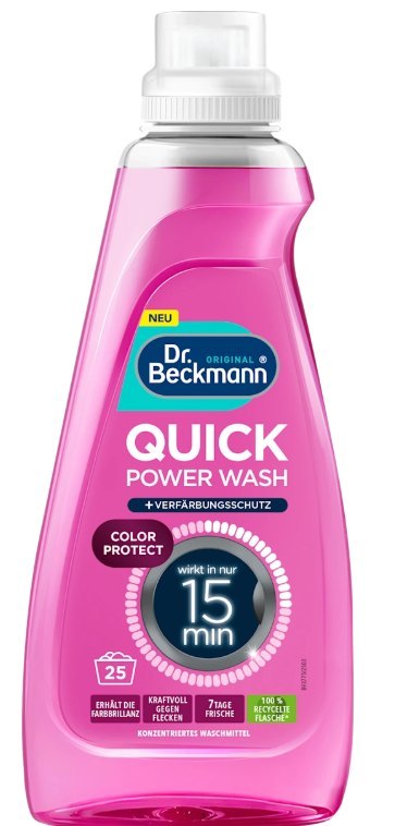 Dr. Beckmann Quick Power Wash Color Płyn do Krótkiego Prania 800 ml Delta pronatura GmbH
