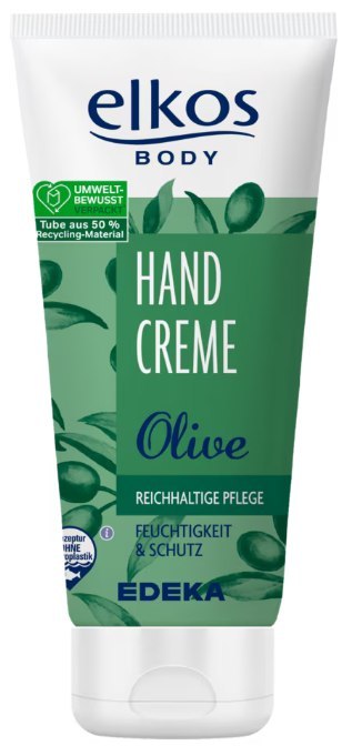 Elkos Olive Krem do Rąk i Paznokci z Oliwką 100 ml EDEKA ZENTRALE Stiftung & Co. KG