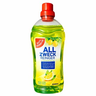 G&G Uniwersalny Płyn Czyszczący Cytryna 1,5 l EDEKA ZENTRALE Stiftung & Co. KG