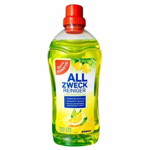 G&G Uniwersalny Płyn Czyszczący Cytryna 1,5 l EDEKA ZENTRALE Stiftung & Co. KG