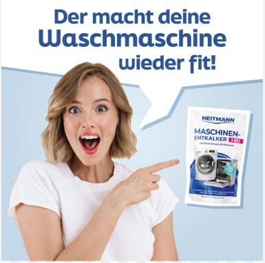 Heitmann Odkamieniacz do Pralek i Zmywarek 175 g Brauns-Heitmann GmbH & Co. KG