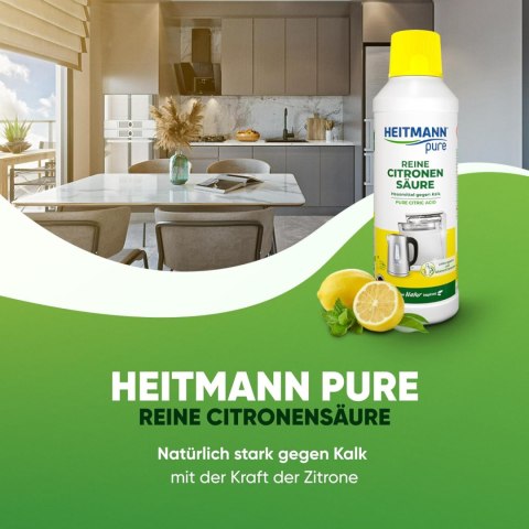 Heitmann Pure Citron Odkamieniacz Cytrynowy 500 ml Brauns-Heitmann GmbH & Co. KG