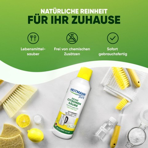 Heitmann Pure Citron Odkamieniacz Cytrynowy 500 ml Brauns-Heitmann GmbH & Co. KG