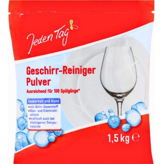 Jeden Tag Proszek do Zmywarki 1,5 kg Jeden Tag