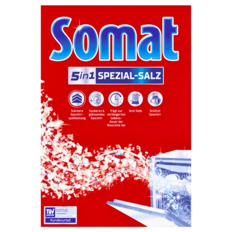 Somat 5 in 1 Gruboziarnista Sól do Zmywarki1,2 kg Henkel