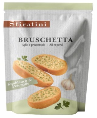 Stiratini Bruschette Czosnek i Pietruszka 160 g GUNZ - Fine european food