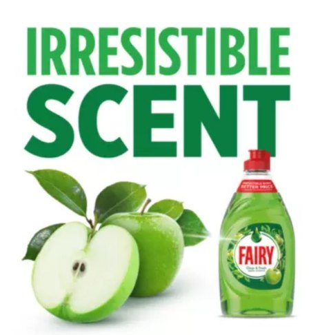 Fairy Clean & Fresh Appel Płyn do Naczyń 325 ml Procter & Gamble