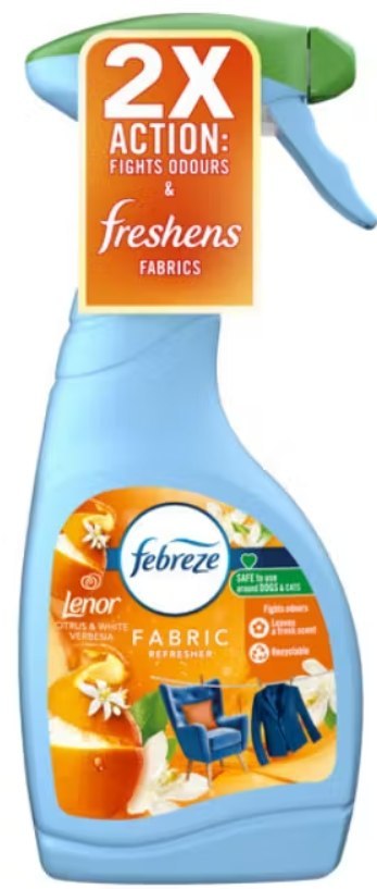 Febreze Citrus & White Verbena Odświeżacz do Tekstyliów 500 ml Procter & Gamble
