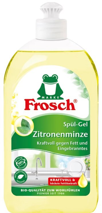 Frosch Zitronenminze Płyn do Naczyń 500 ml Werner & Mertz GmbH