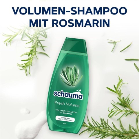 Schauma Volume mit Rosmarin Szampon do Włosów 400 ml Schwarzkopf & Henkel