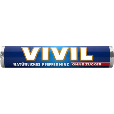 Vivil Mastylki Miętowe bez Cukru 28 g Vivil