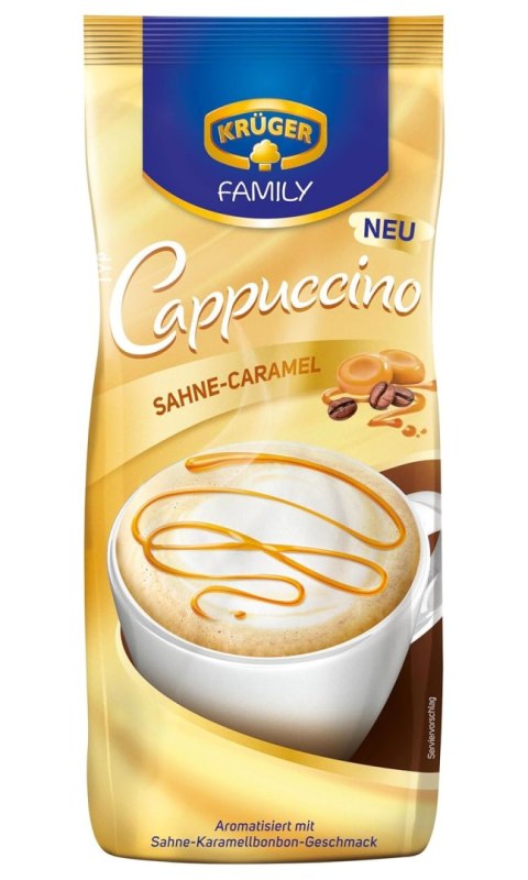 Kruger Cappuccino Sahne-Caramel 500 g Kruger Cappuccino Sahne-Caramel 500 g