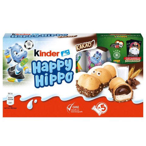 Kinder Happy Hippo Kakao 5 szt. Kinder Happy Hippo Kakao 5 szt.