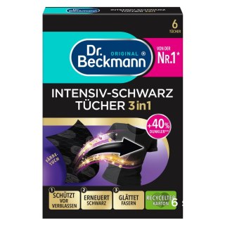 Dr. Beckmann Intensiv-Schwarz 2in1 Intensywna Czerń 6 szt. Delta pronatura GmbH