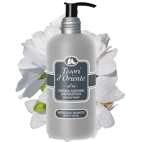 Tesori d'Oriente Muschio Bianco Mydło w Płynie 300 ml CONTER SRL Tesori d'Oriente Muschio Bianco Mydło w Płynie 300 ml CONTER SRL